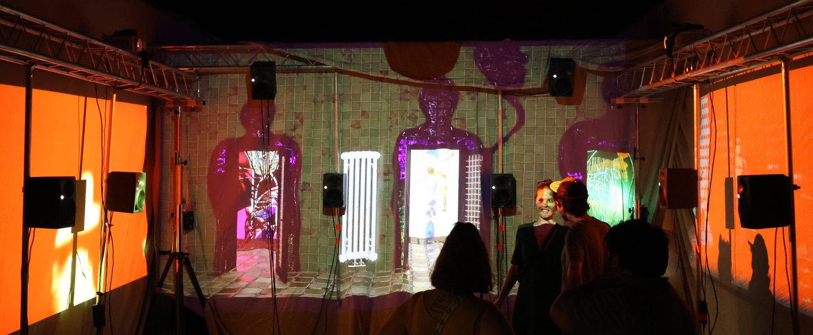 The Immersive Open Studio at Underground Atlanta.